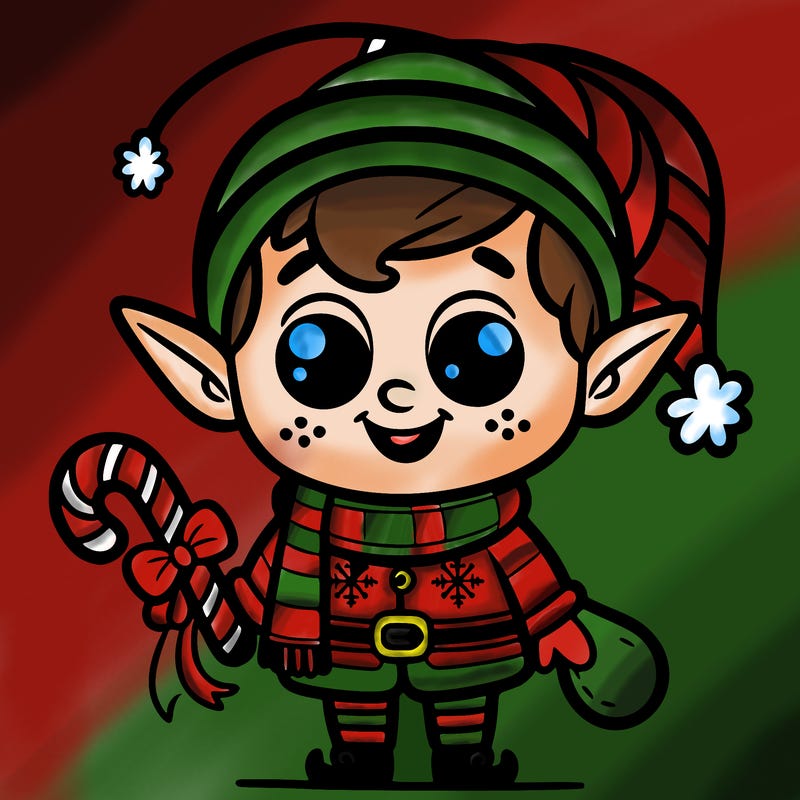 a christmas elf