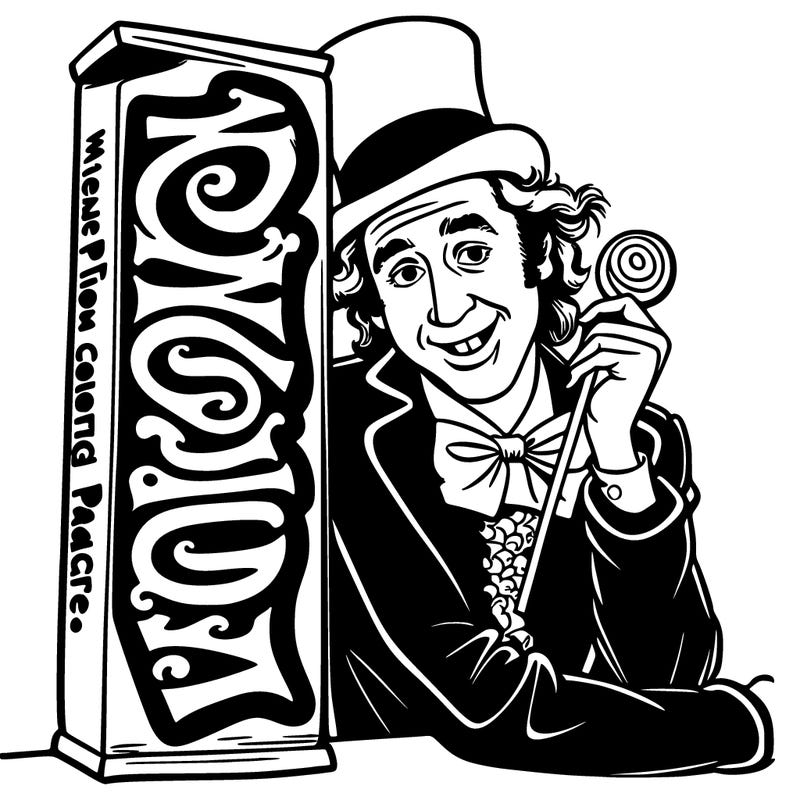 wonka bar at the movie