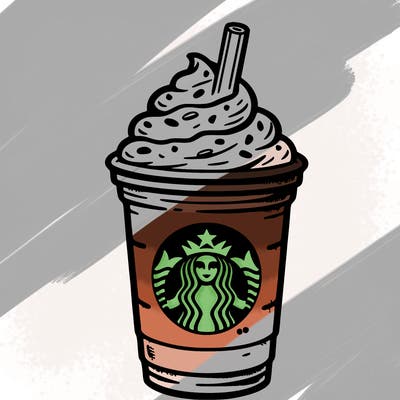 starbucks, frappuccino