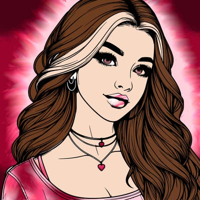 detailed realistic girl