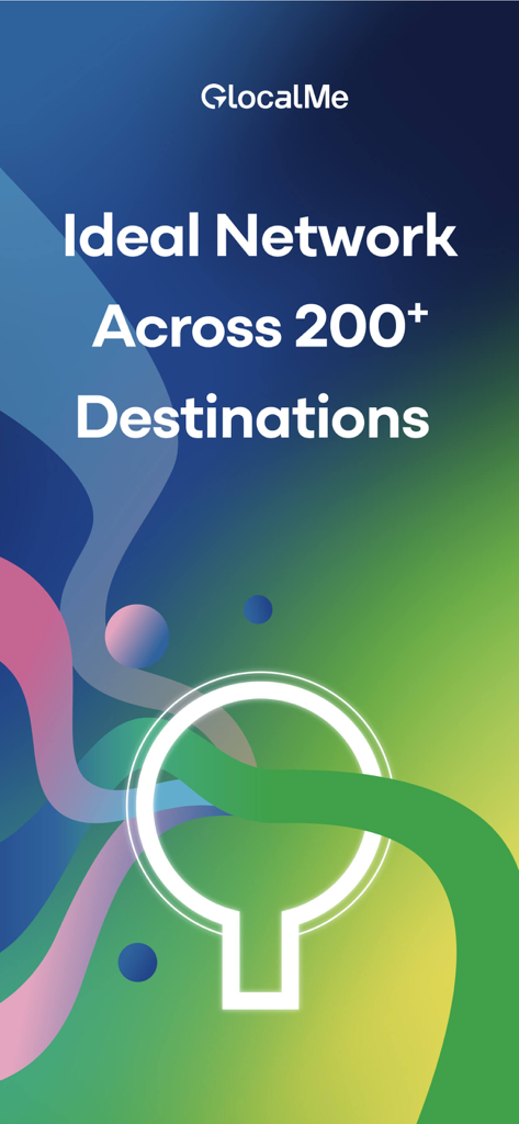 GlocalMe: Mobile Hotspot, eSIM - GlocalMe App zeigt Netzwerkabdeckung in über 200 Reisezielen