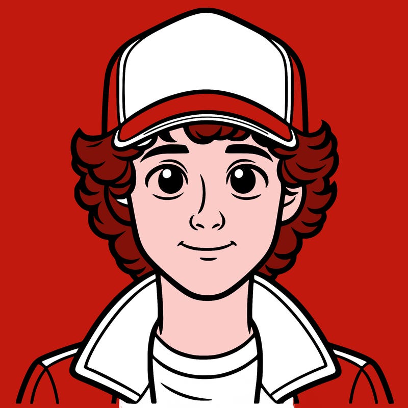 dustib henderson from stranger things