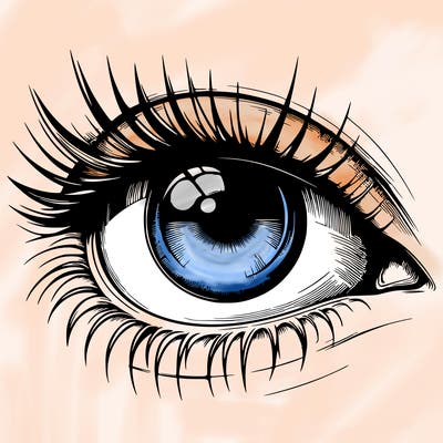 realistic eye
