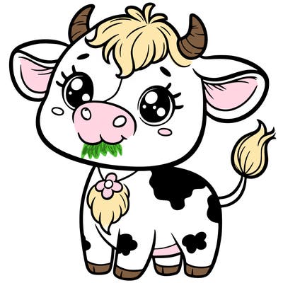 cute cow