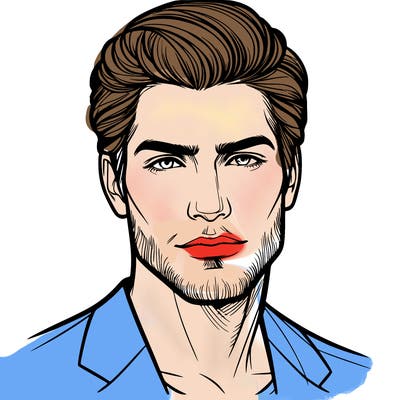 handsome man