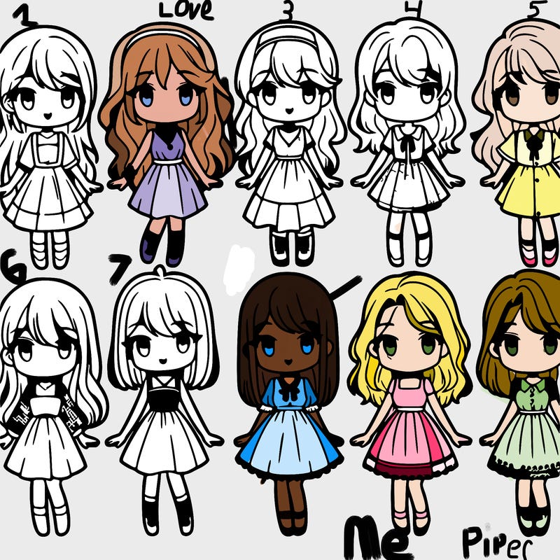 10 girls