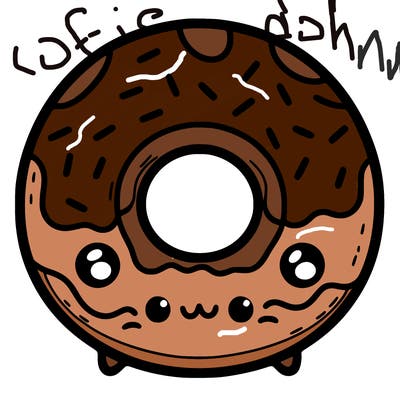 cute dohnut