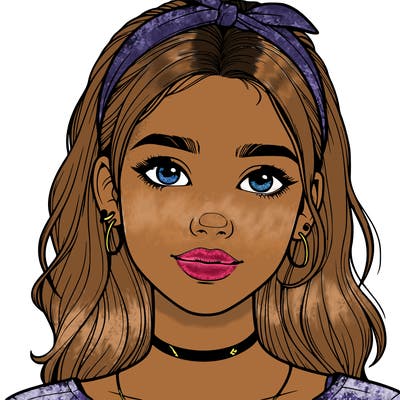 realistic teenage girl