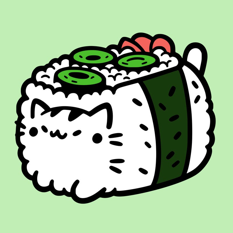 sushi cat