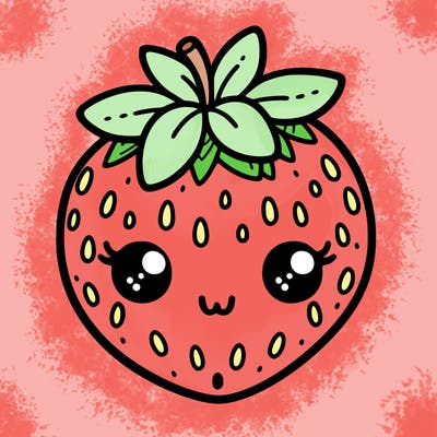 cute strawberry