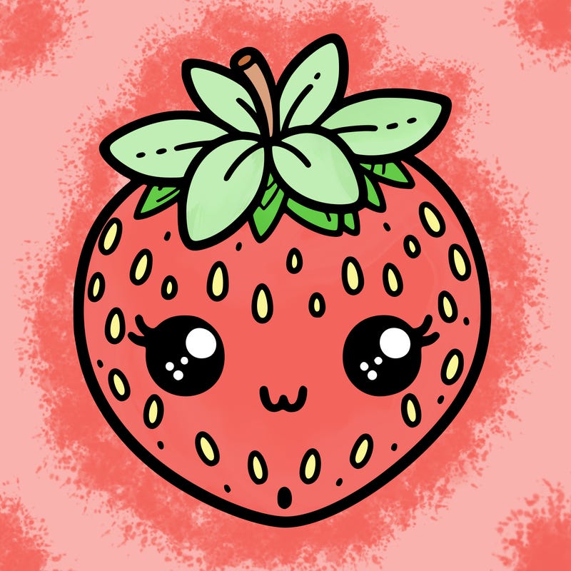 cute strawberry