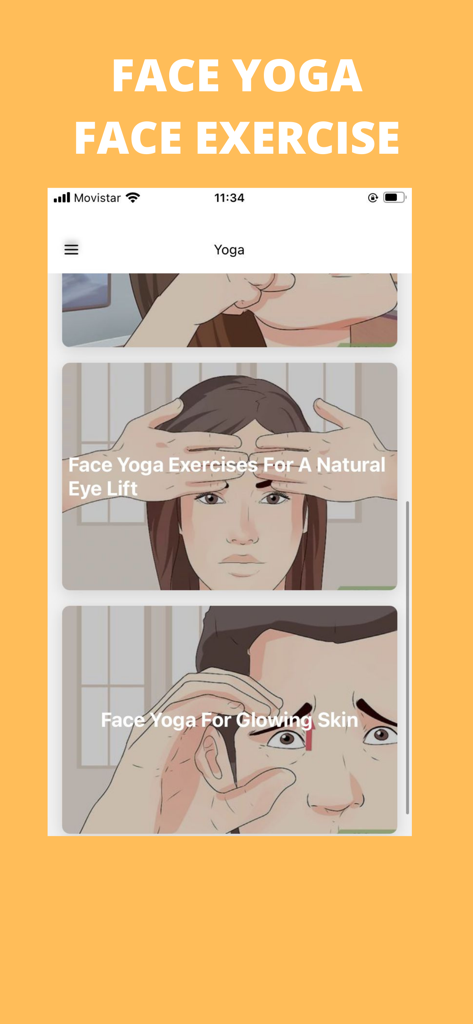 Face Yoga Face Exercises App - Health & Fitness App | MWM