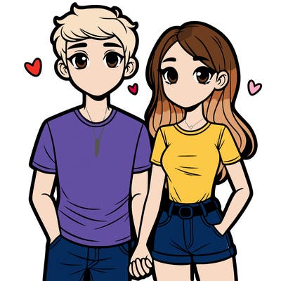 boyfriend and girlfriend