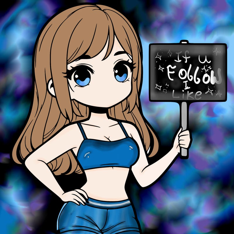 girl in a cute crop top holding a blank sign