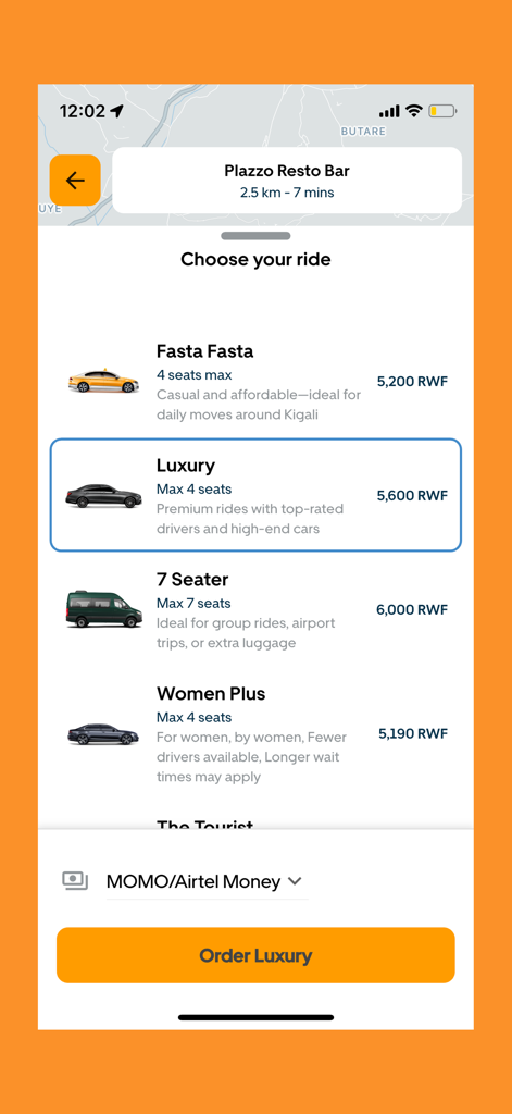 Rapide: Kigali's Finest Ride - Travel App | MWM