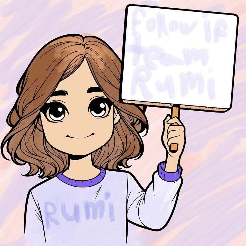 realistic girl holding up a sign