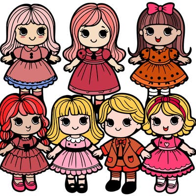 dolls