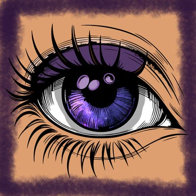 realistic eye