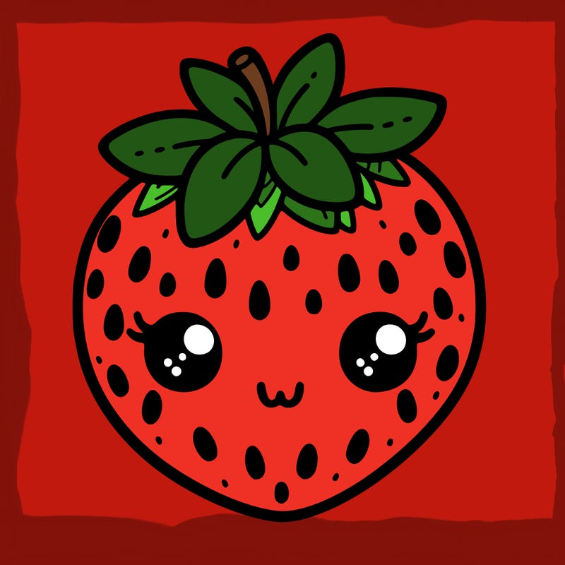 cute strawberry