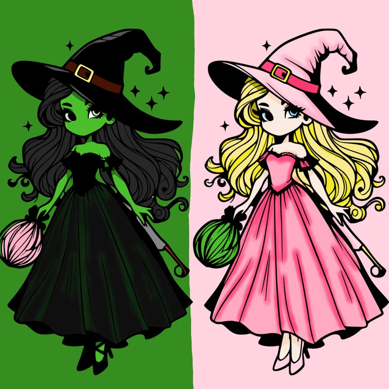 beautiful wicked witch. from wicked