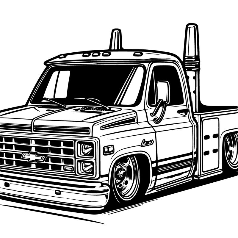 a low truck chevi