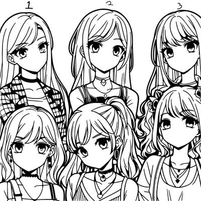 teen manga 4 girls