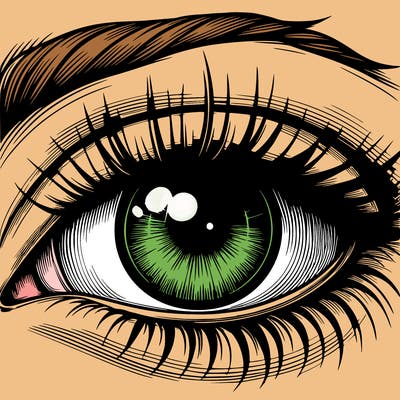 realistic eye