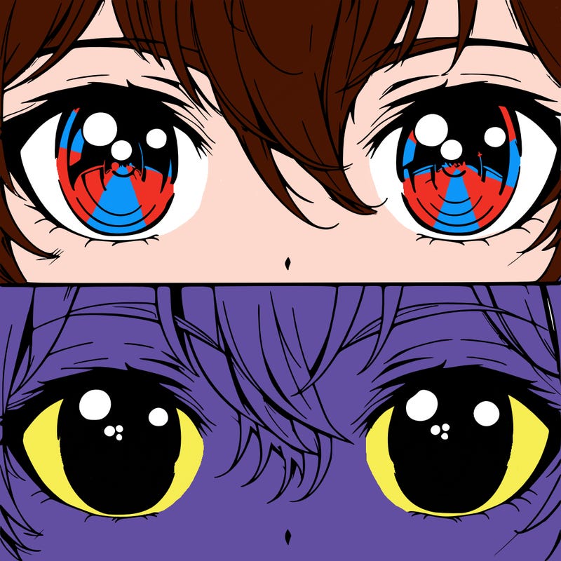 anime eyes