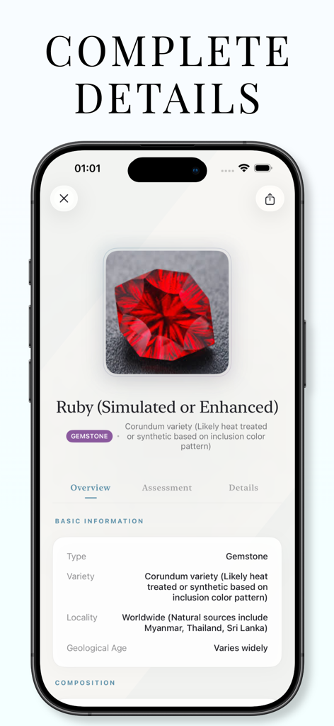 Rock & Mineral Identifier - Reference App | MWM