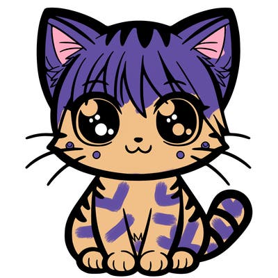manga cat