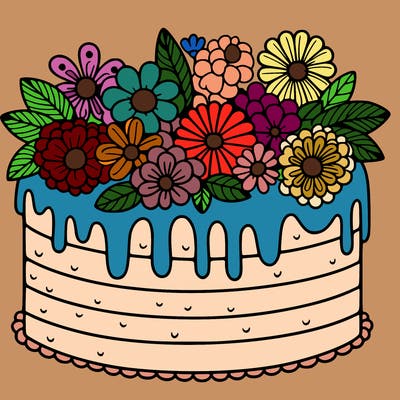 cake flowers