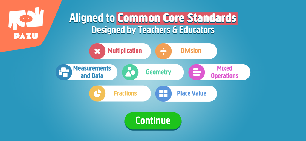 Math Games For Kids - Grade 3 - Math Games For Kids Grade 3 curriculum overview showing common core aligned topics like multiplication division and geometry