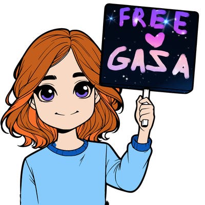 realistic girl holding up a sign