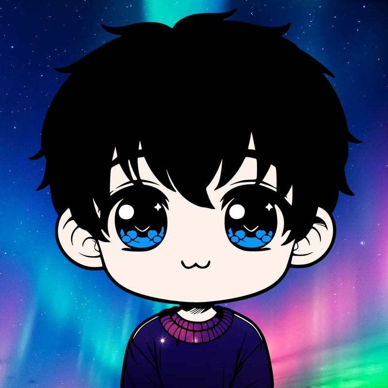 cute realistic little anime boy