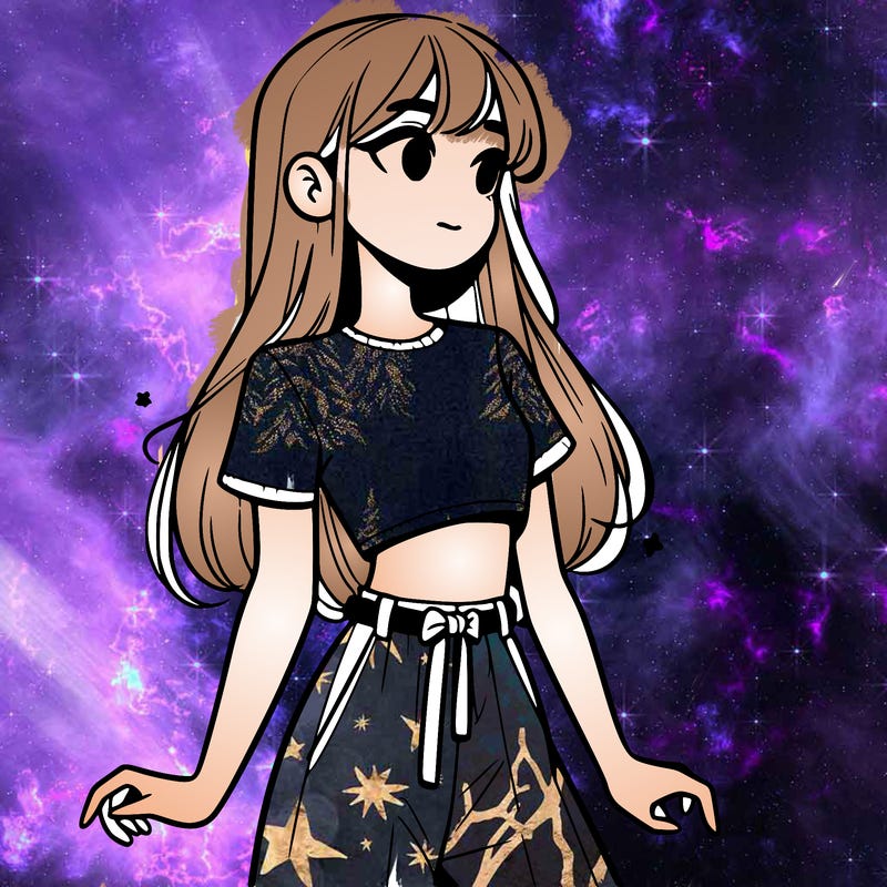 girl in a cute crop top