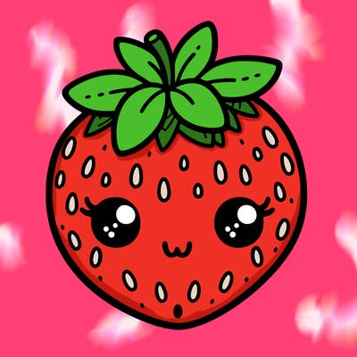 cute strawberry