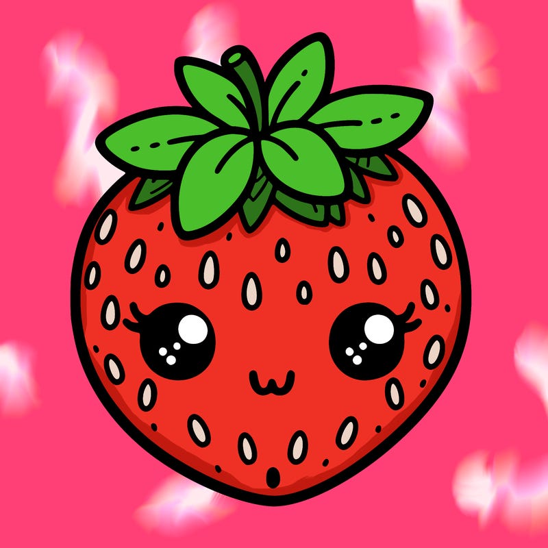 cute strawberry