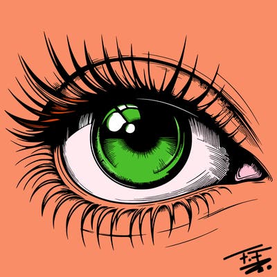 realistic eye