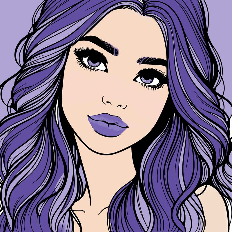 beautiful realistic girl