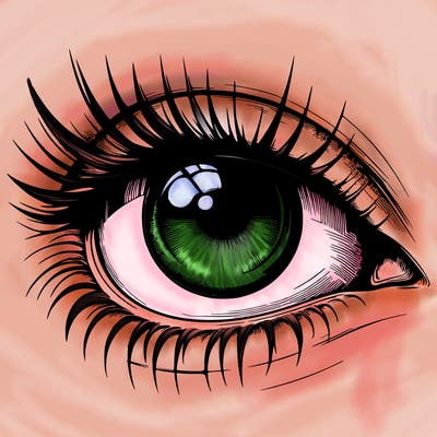 realistic eye