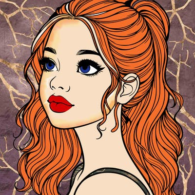 beautiful realistic girl