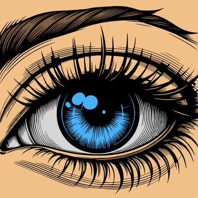 realistic eye