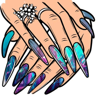 𝕃𝕠𝕟𝕘 𝕡𝕣𝕖𝕥𝕥𝕪 𝕟𝕒𝕚𝕝𝕤