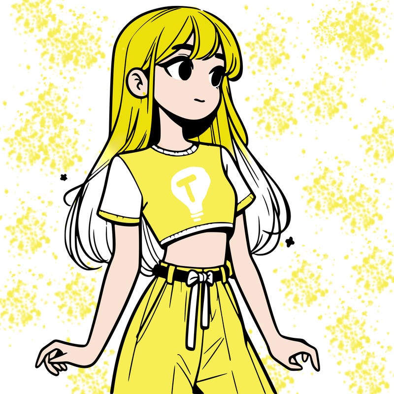 girl in a cute crop top