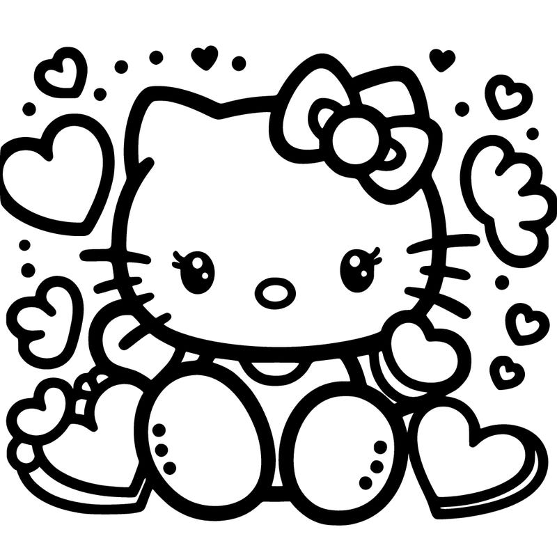 hello kitty hearts