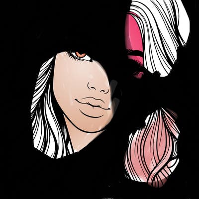 beautiful realistic girl