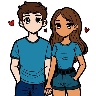 boyfriend and girlfriend