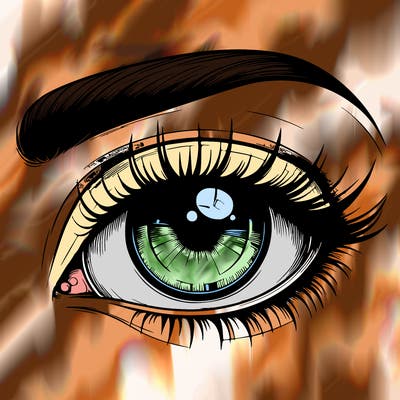 realistic eye