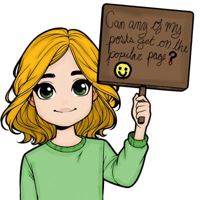 realistic girl holding up a sign
