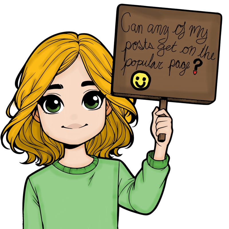 realistic girl holding up a sign